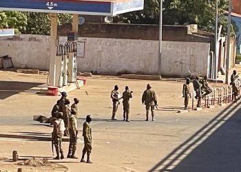 Shots heard near presidential palace in Burkina Faso