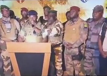 Gabon army officers say they have seized power after election in the country