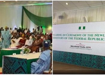 Nigeria’s president swears-in ministers, slow growth and insecurity among concerns