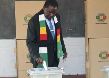 Zimbabwe president denies poll fraud as opposition rejects his re-election