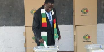 Zimbabwe president denies poll fraud as opposition rejects his re-election