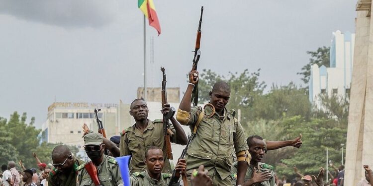 What determines a return to civilian rule after military coups in Africa?