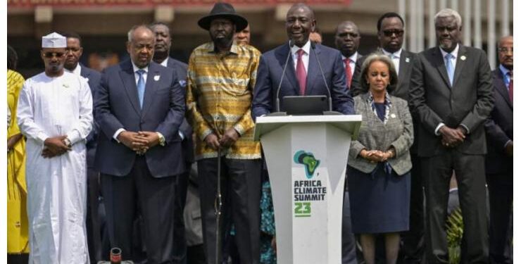 Africa climate summit adopts ‘Nairobi declaration’ as it concludes