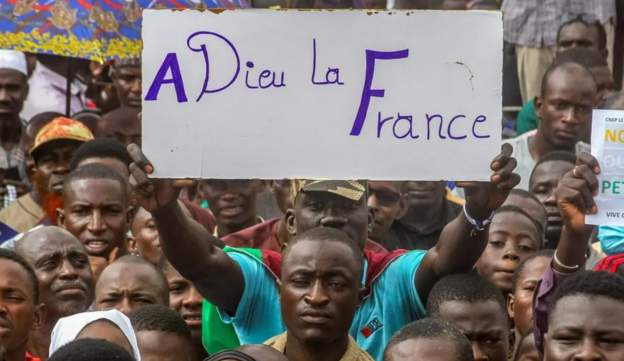 France to end its military presence in Niger and pull its ambassador out; Junta bans French aircraft from its skies