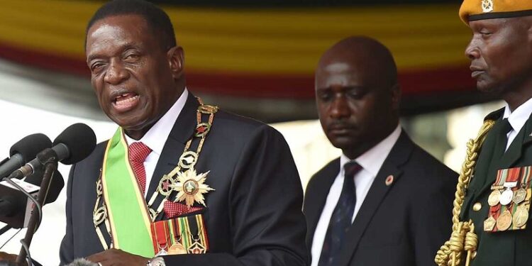 Zimbabwe’s President Mnangagwa sworn in after a contested election