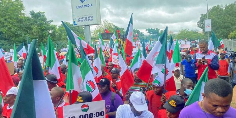 Nigeria unions call indefinite strike over living costs