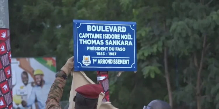 Burkina Faso names boulevard after Thomas Sankara on anniversary of his assassination