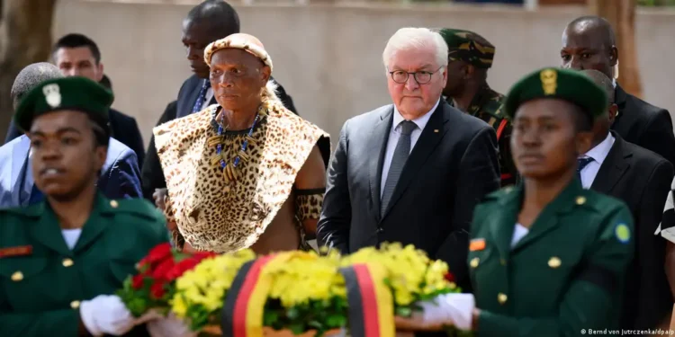 German president apologizes for colonial-era crimes in Tanzania