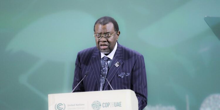 Namibia: Anger over Dubai COP28 trip by president Geingob’s children