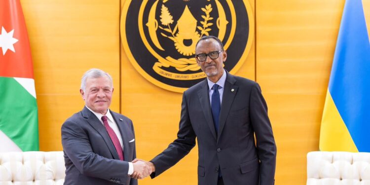 Rwanda signs multiple deals with Jordan during king’s visit