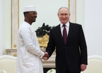Russia’s President Putin meets Chad junta leader Mahamat Idriss Deby