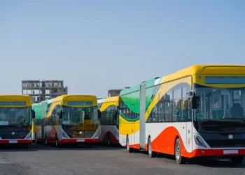 Senegal’s president inaugurates e-bus fleet of Dakar public transport network