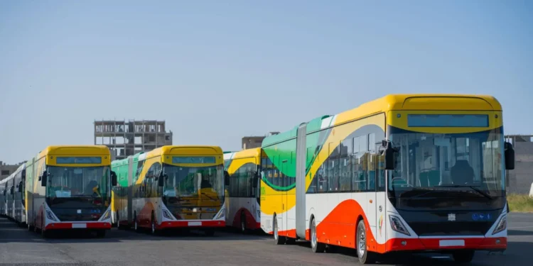 Senegal’s president inaugurates e-bus fleet of Dakar public transport network