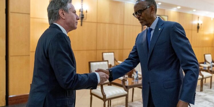 Rwanda President, US Secretary of State discuss easing tension in eastern DR Congo
