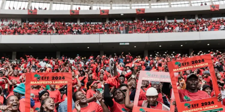 South Africa’s third largest party renews solidarity with Palestine at manifesto launch