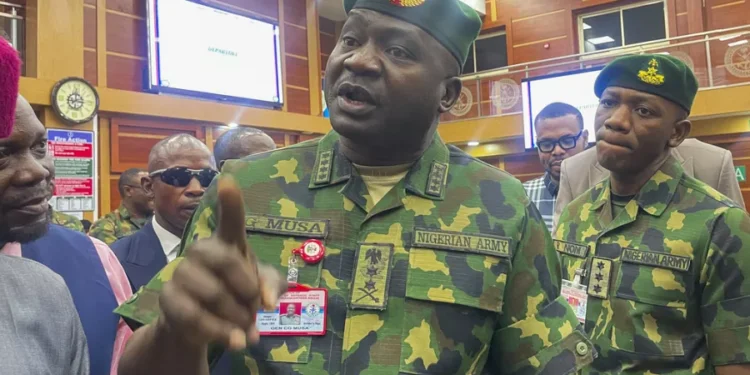Nigeria’s defense chief accuses nations of ‘double standards’ for withholding arms sales over abuses