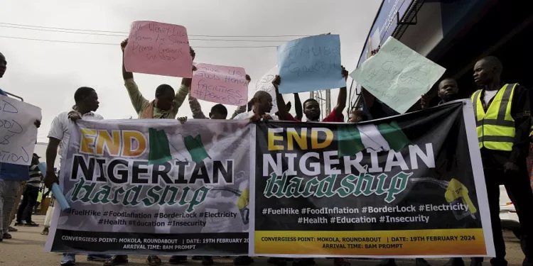 Nigerians protest over high cost of living
