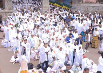 Ethiopian Orthodox Christians celebrate Palm Sunday