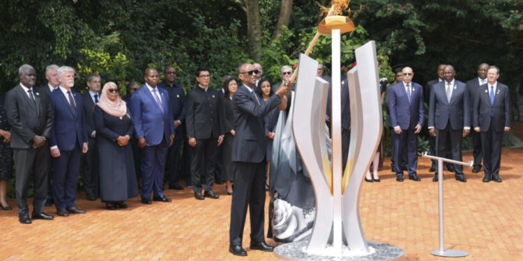 Rwandan President Kagame blames world’s ‘cowardice’ as country remembers 1994 genocide