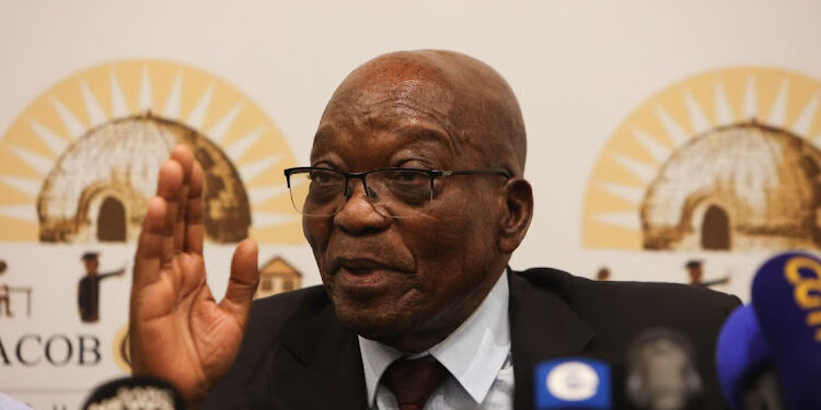 South Africa’s former president, Jacob Zuma, is barred from running in elections