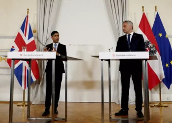 Austrian leader lauds UK’s efforts on migration, cites its plan for deportations to Rwanda