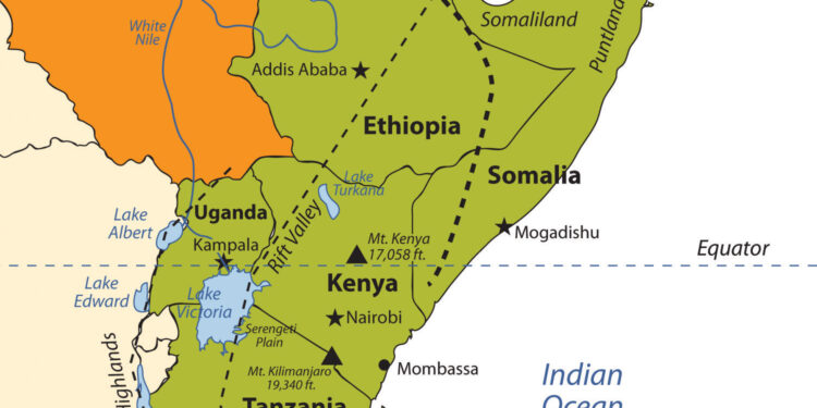 East Africa is experiencing an internet outage