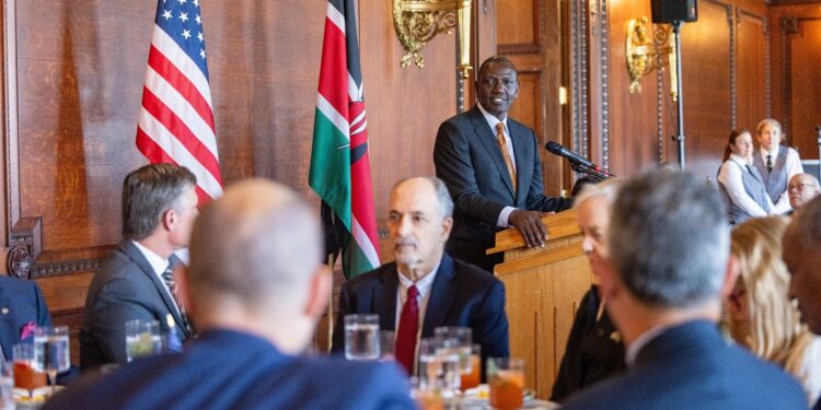 Kenya president Ruto meets with US House Speaker during state visit