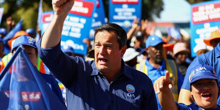 South Africa election: DA’s Steenhuisen wages mission to stop possible ‘doomsday coalition’