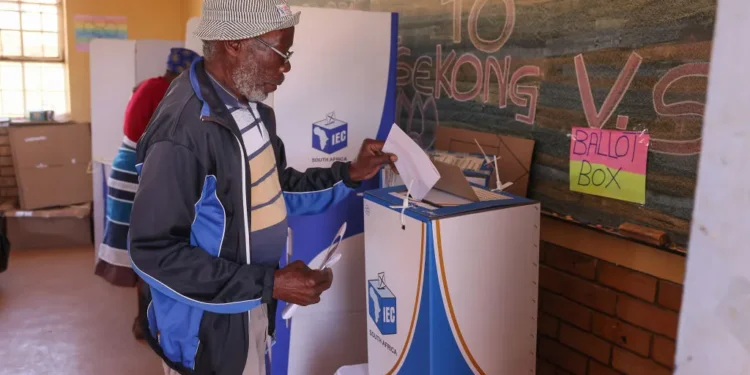 Early results in South Africa’s election put ruling ANC below 50% and short of a majority