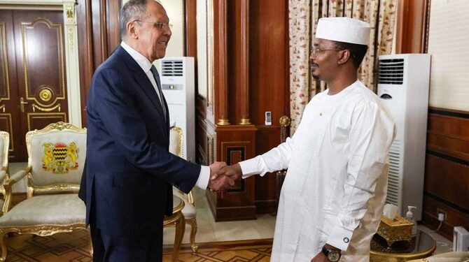 Russian foreign minister wraps Africa tour with working visit in Chad