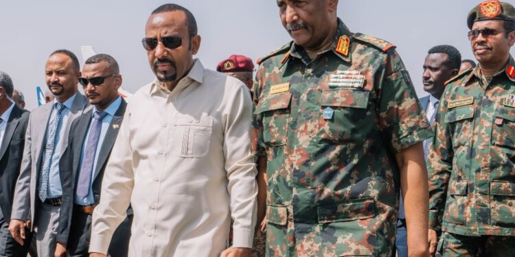 Ethiopia’s Premier Abiy Ahmed visits Sudan’s army chief on Red Sea coast