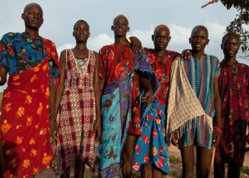 Nilotes people of east-central Africa