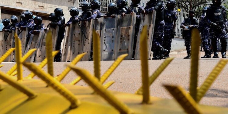 Court charges at least 42 Ugandan youths over anti-graft protest
