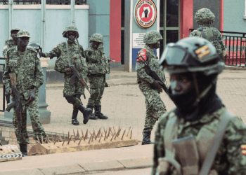 Ugandan police say 104 people were arrested in anti-corruption protests