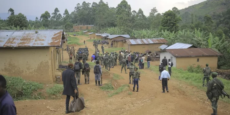 ADF militants kill 12 people in eastern Congo, official says