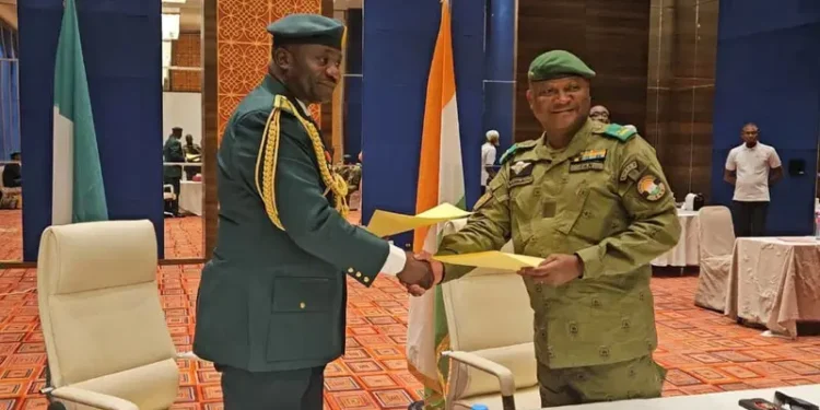 Nigeria and Niger sign security deal, despite rift since coup
