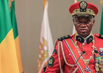 Gabon’s transitional president handed draft version of future constitution