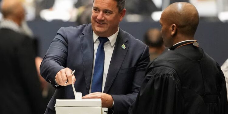 South Africa’s DA says education bill threatens coalition government