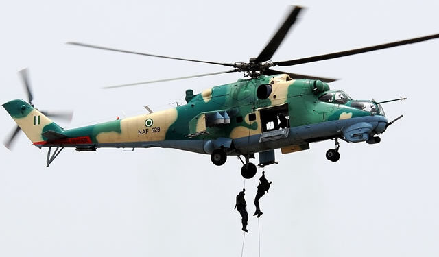 Nigerian air force expands fleet with 34 Italian jets, helicopters