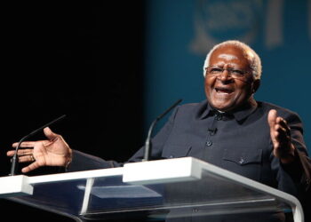 Desmond Tutu (1931-2021), the Nobel Peace Laureate and anti-apartheid icon