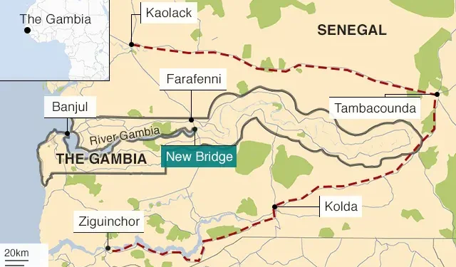 Farafenni, a small town with rich cultural history in the Gambia