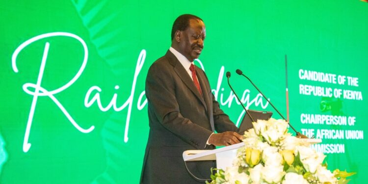 Kenya’s Raila Odinga launches candidature for AU’s top job