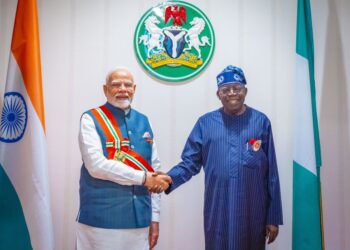 Nigeria and India pledge to strengthen defence, trade, development ties