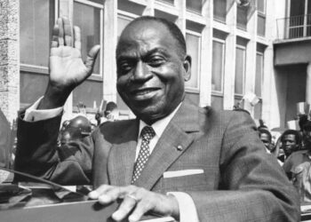 Félix Houphouët-Boigny (1905-1993), the first President of Côte d’Ivoire