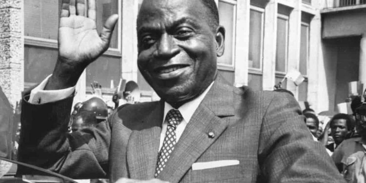 Félix Houphouët-Boigny (1905-1993), the first President of Côte d’Ivoire