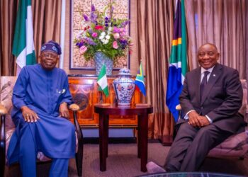 Nigeria’s Tinubu meets South Africa’s Ramaphosa at 11th Bi-National commission