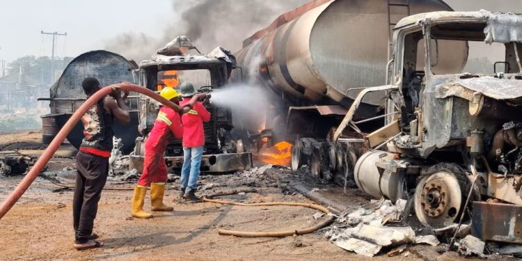 Nigeria death toll from fuel truck blast reaches 98