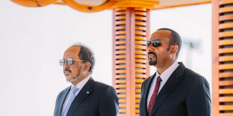 Somalia’s president visits Ethiopia in boost to strained relations