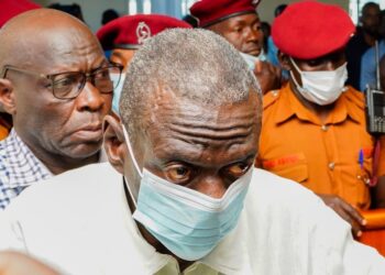 Frail Ugandan opposition figure back in jail after brief court appearance