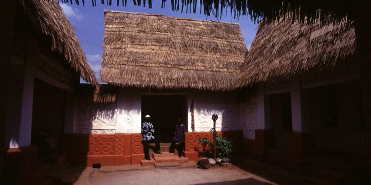 Asante Traditional Buildings in Ghana